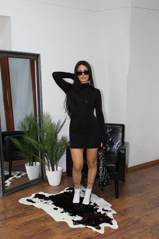 DRESS LUPEN nero