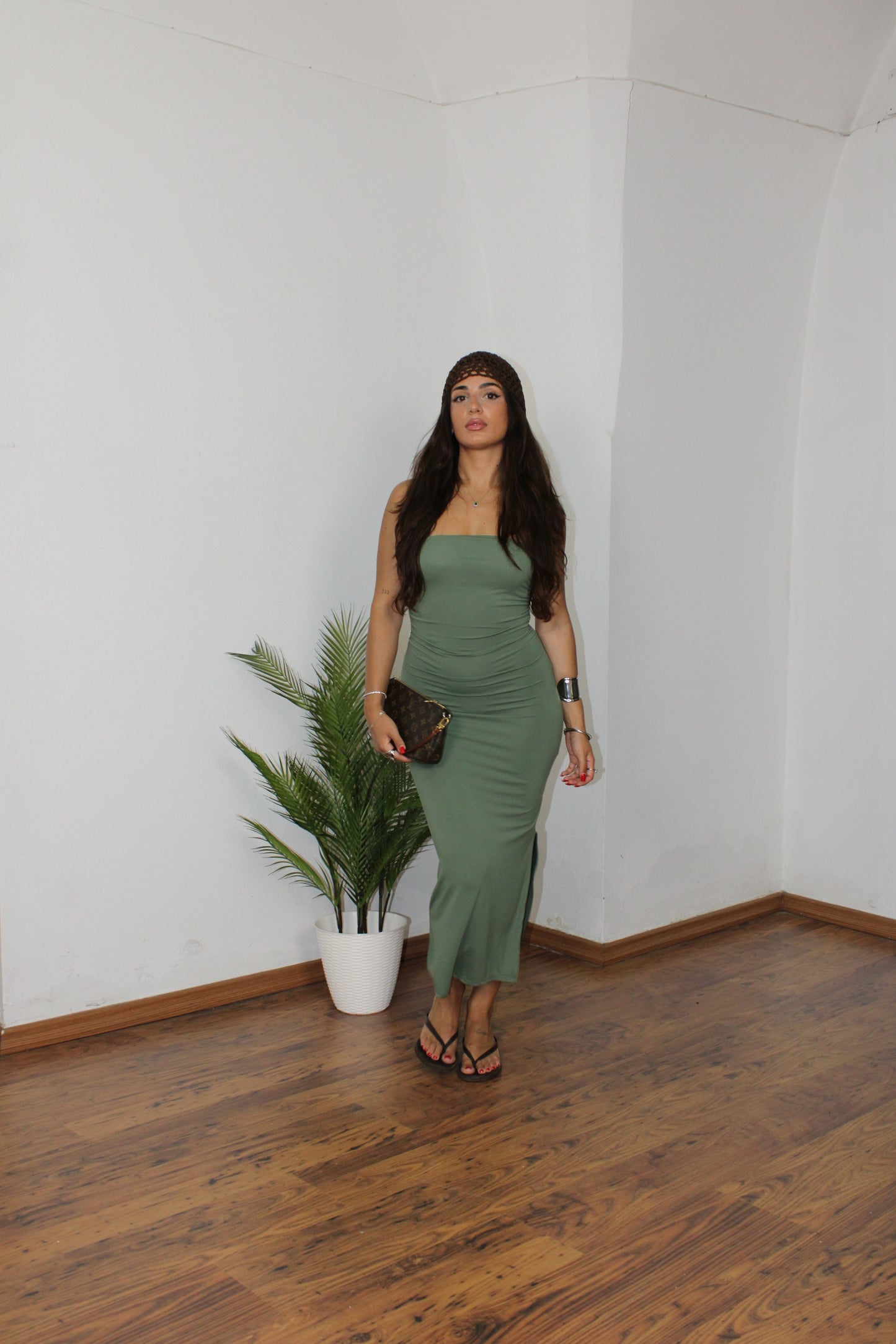 Dress Jamie green