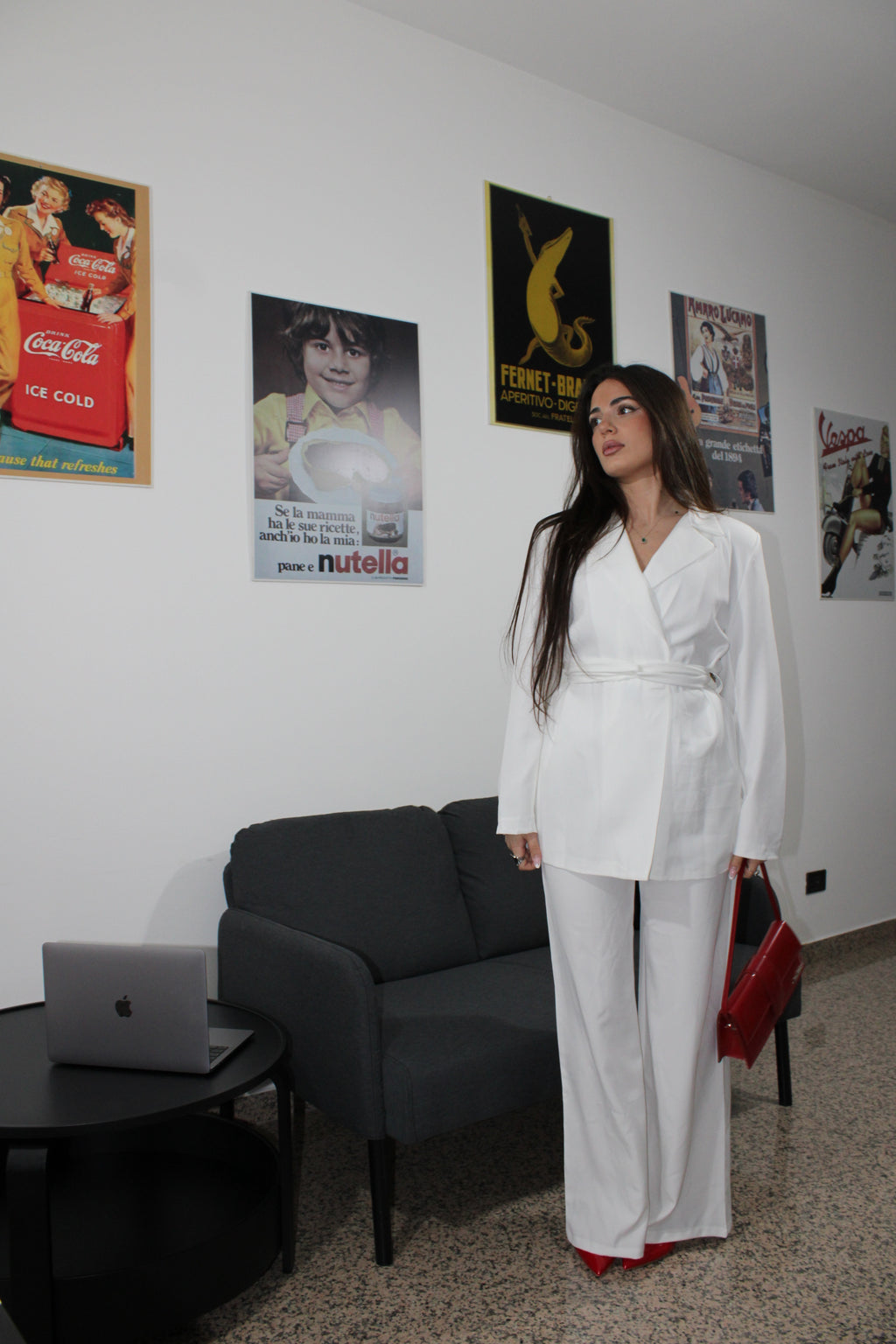TAILLEUR PROMISE white