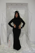LONG DRESS TRY ME black