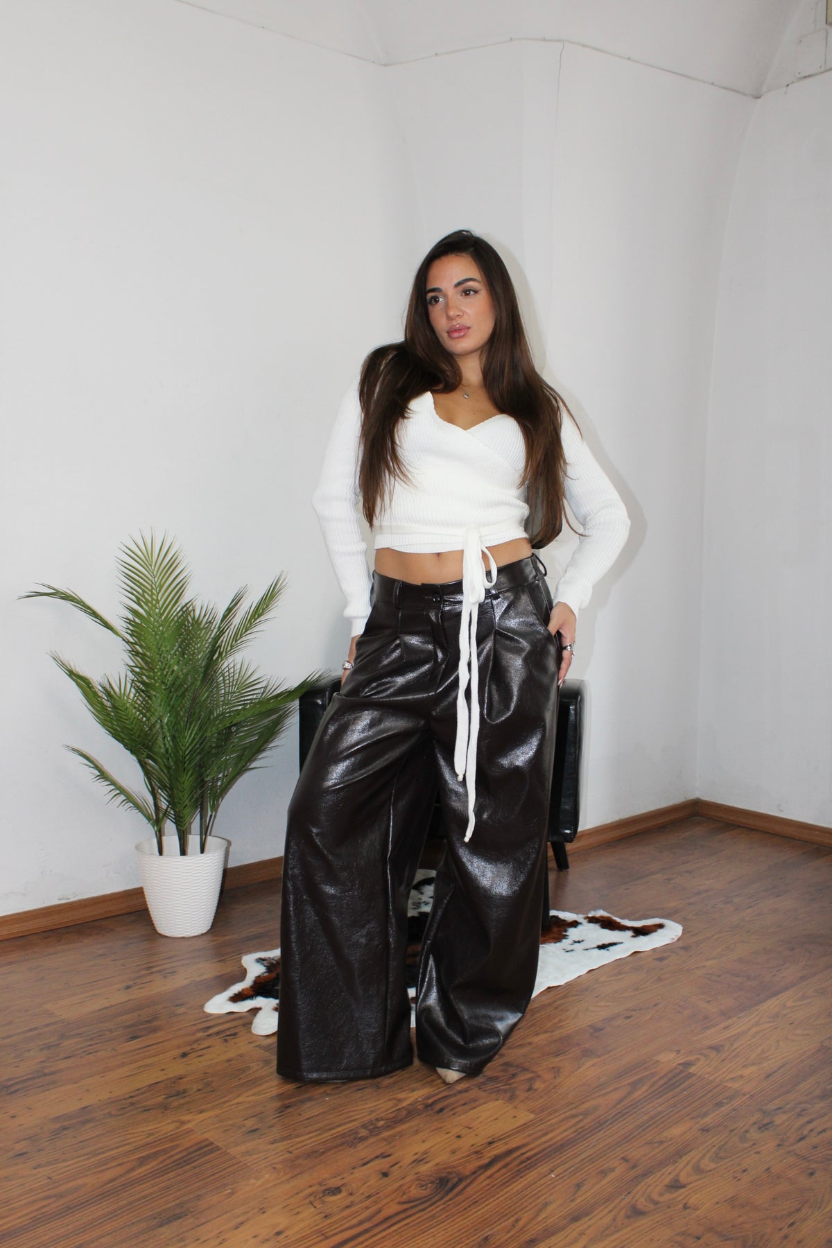 Pant Over pelle