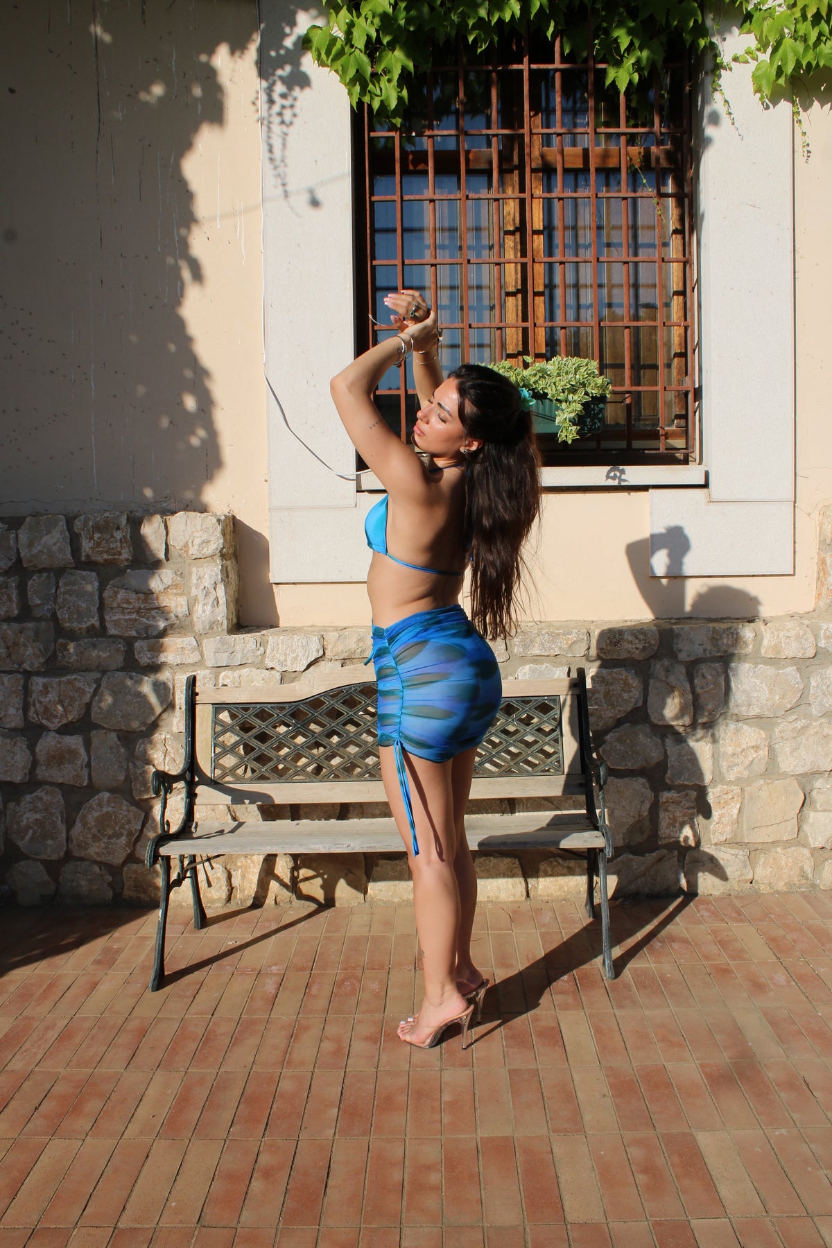 Costume Malaga Blu