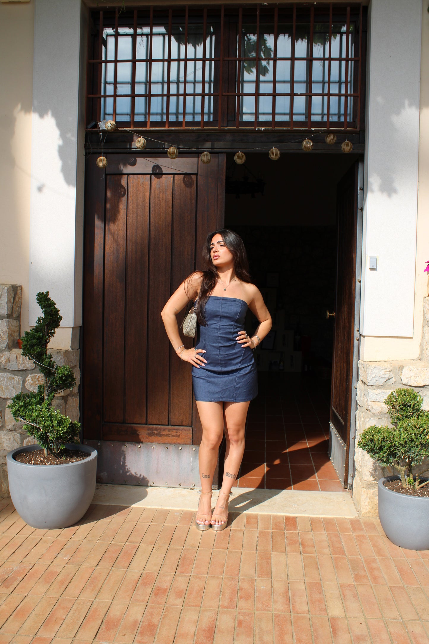 Dress Deya blu