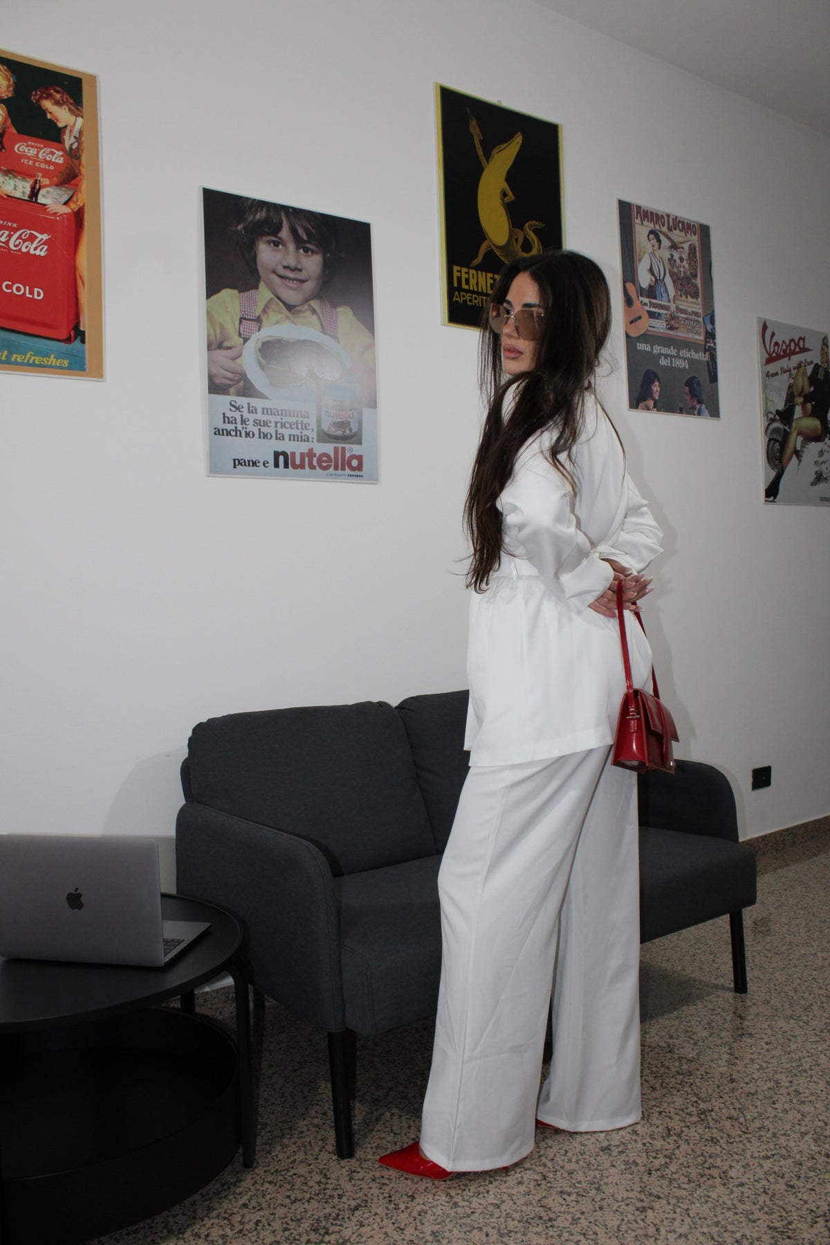 TAILLEUR PROMISE white