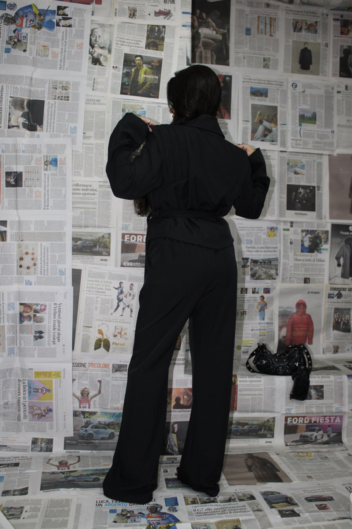 TAILLEUR VENOM black