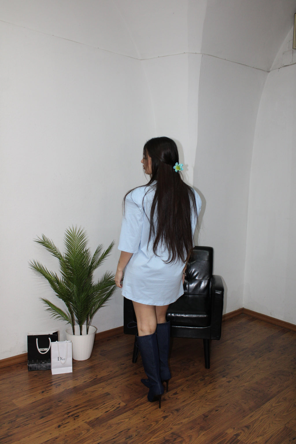 MAGLIA SPRING celeste