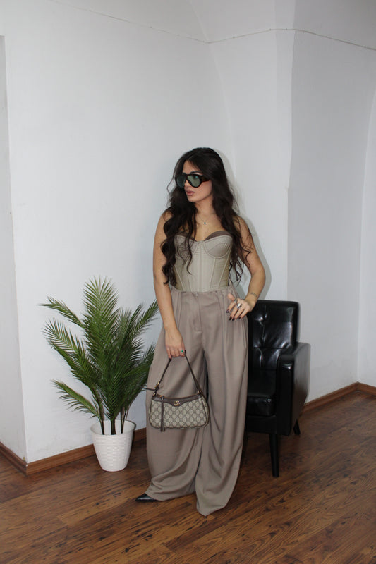 CORSET CUTIE tortora