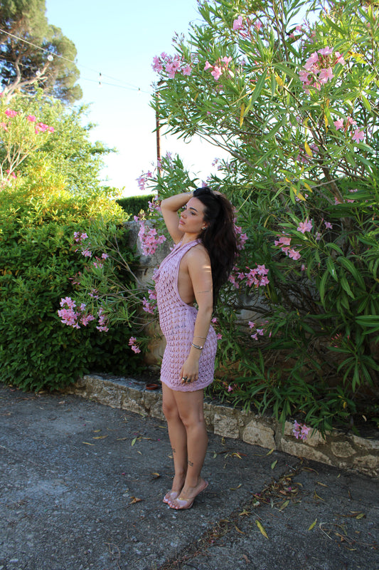 Dress Lurex pink
